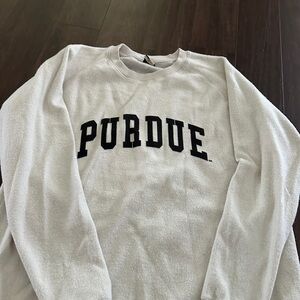 Like New Fleece Purdue Crewneck. Size XL. Brand is Chicka-d